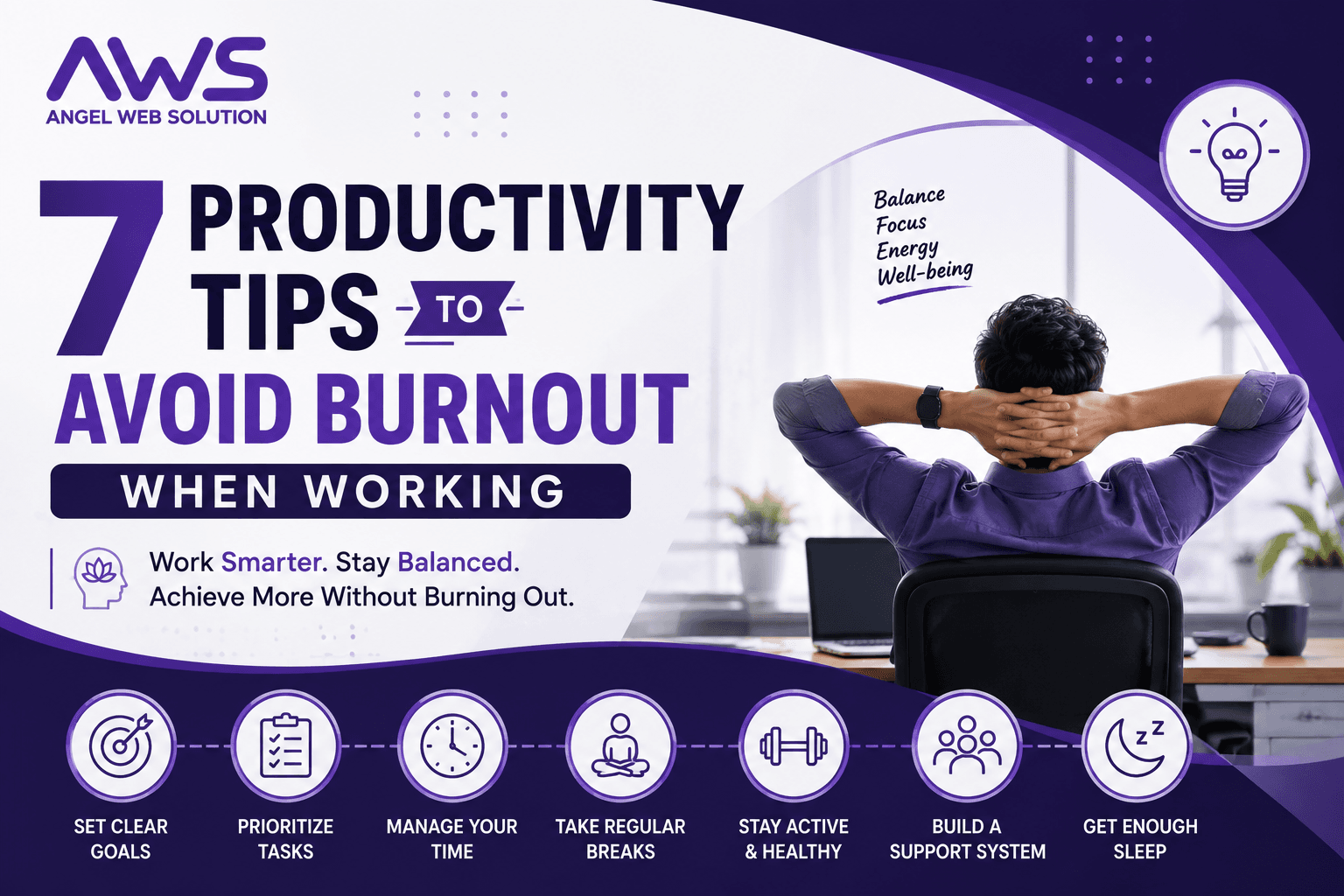 avoid burnout when working