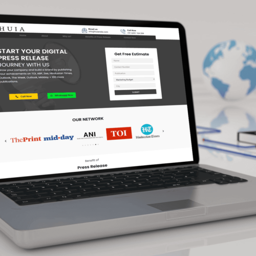 angel web solution portfolio Landing Page